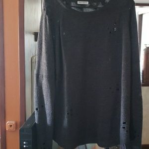 Deconstructed sweater